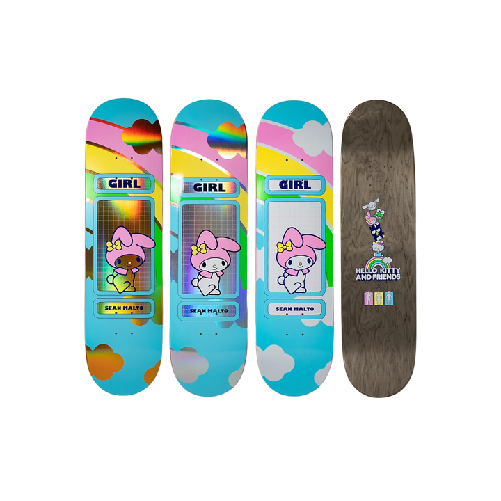 GIRL - MALTO HELLO KITTY RAINBOW DECK 8.25'' BLIND BAG