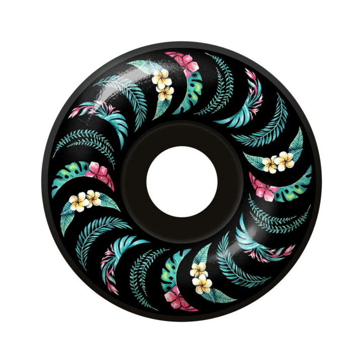 SPITFIRE - F4 99D FLORAL CLASSICS 53 - TEAL/ BLACK SWIRL