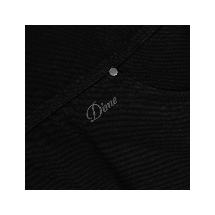 DIME - HOODED JACKET - BLACK -