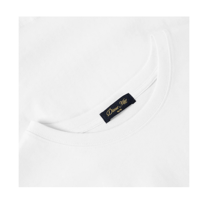 DIME - CLASSIC VEINS LS T-SHIRT - WHITE -