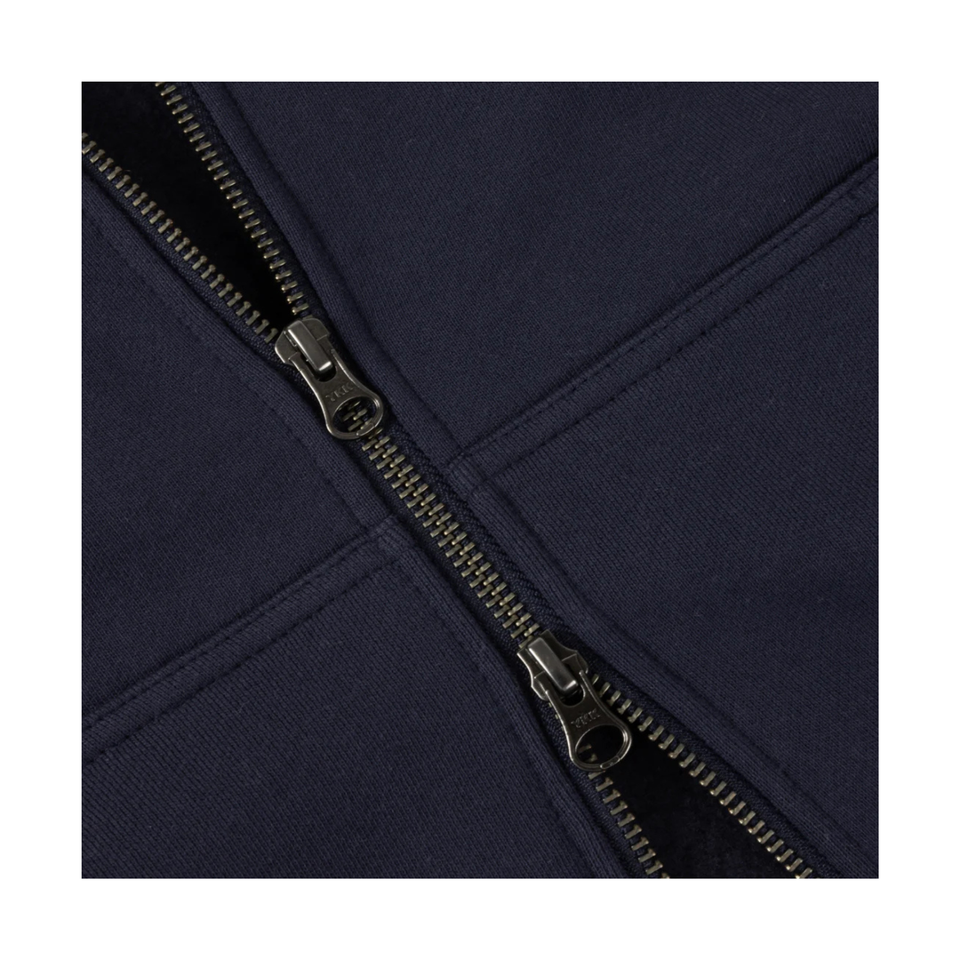 DIME - MARATHON ZIP HOODIE - NAVY -