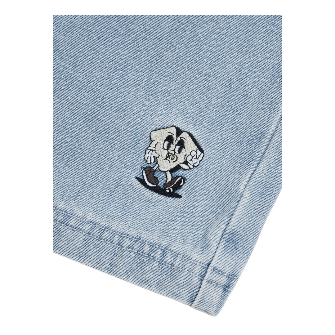 LOVIAH - JHORTS - WHITE BLUE WASH -