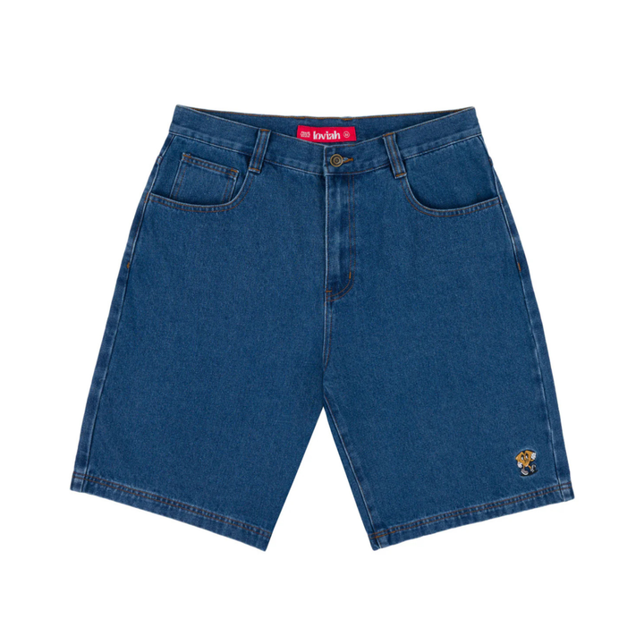 LOVIAH - JHORTS - INDIGO MEDIUM WASH -