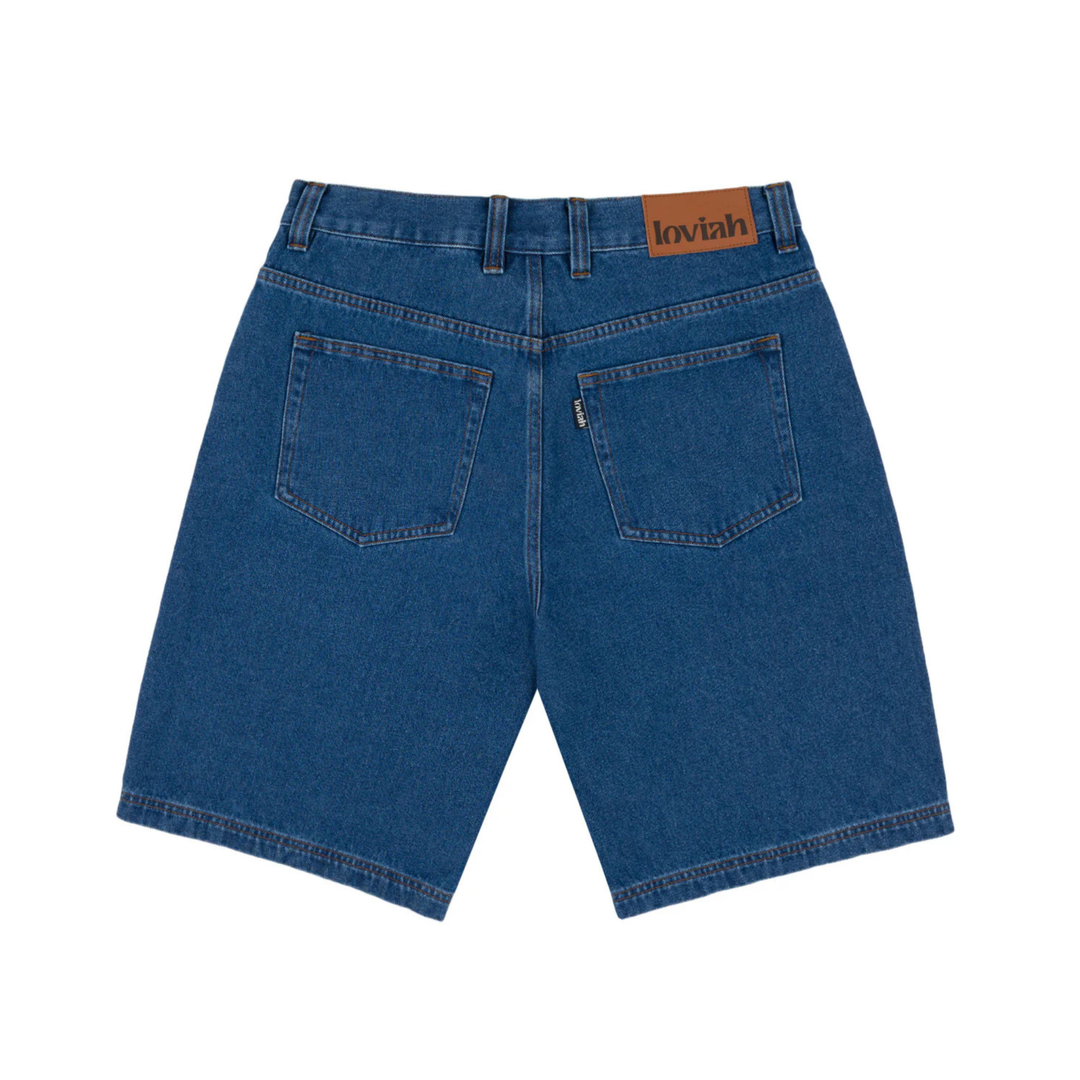 LOVIAH - JHORTS - INDIGO MEDIUM WASH -