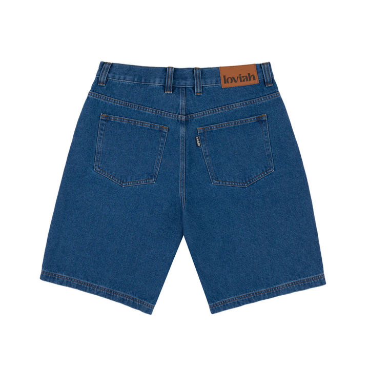 LOVIAH - JHORTS - INDIGO MEDIUM WASH -