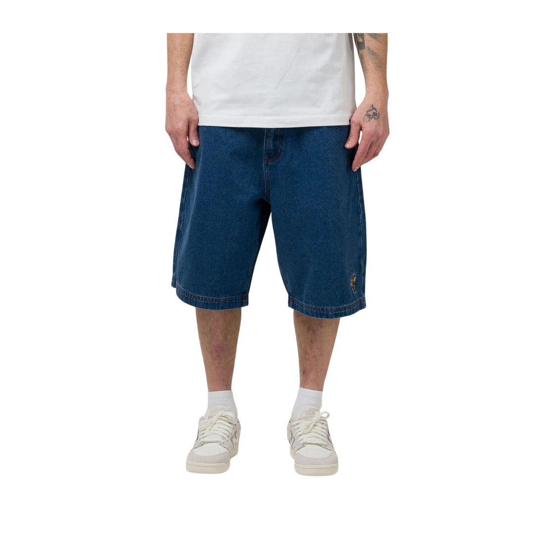 LOVIAH - JHORTS - INDIGO MEDIUM WASH -