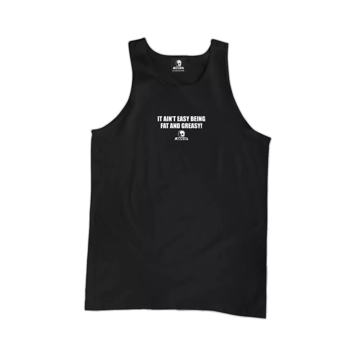 SKULL SKATES - GREASY TANK - BLACK -