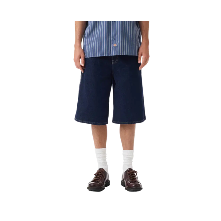 DICKIES - 958 13'' LOOSE DENIM SHORTS - RINSHED -