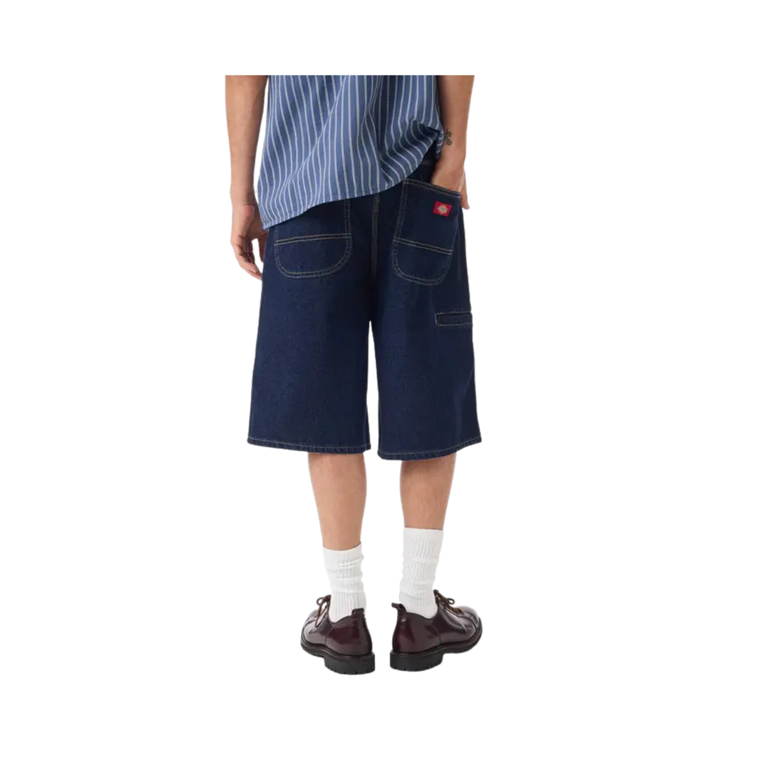 DICKIES - 958 13'' LOOSE DENIM SHORTS - RINSHED -