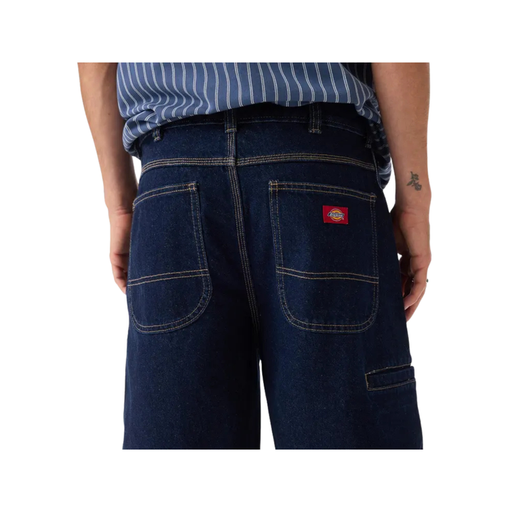 DICKIES - 958 13'' LOOSE DENIM SHORTS - RINSHED -