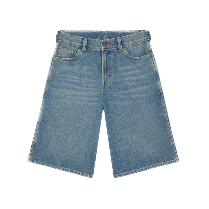 DICKIES - 958 13" LOOSE JEAN SHORT - KHAKI TINTED BLUE -