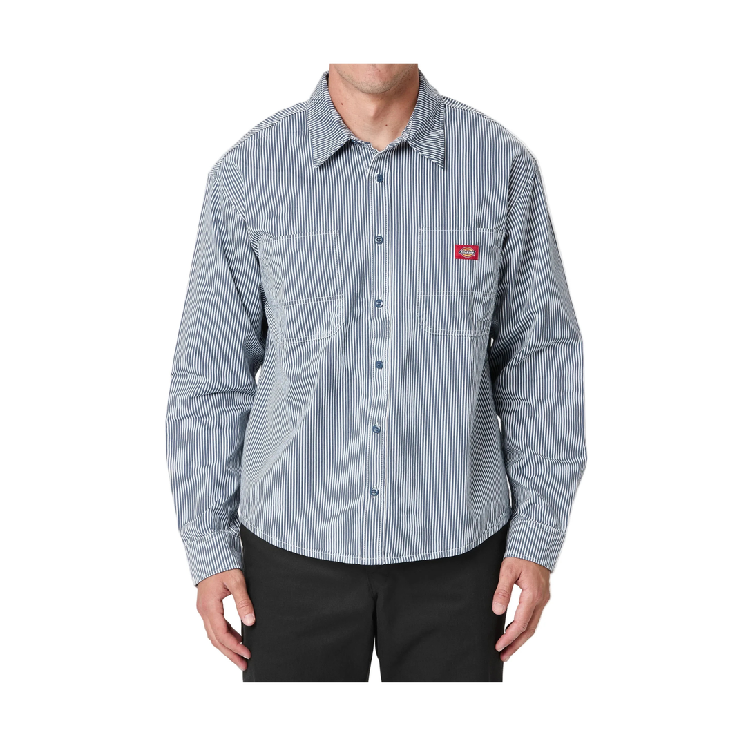 DICKIES - HICKORY WORK SHIRT - RETRO INDIGO -