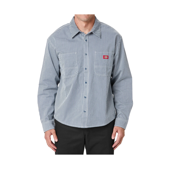 DICKIES - HICKORY WORK SHIRT - RETRO INDIGO -