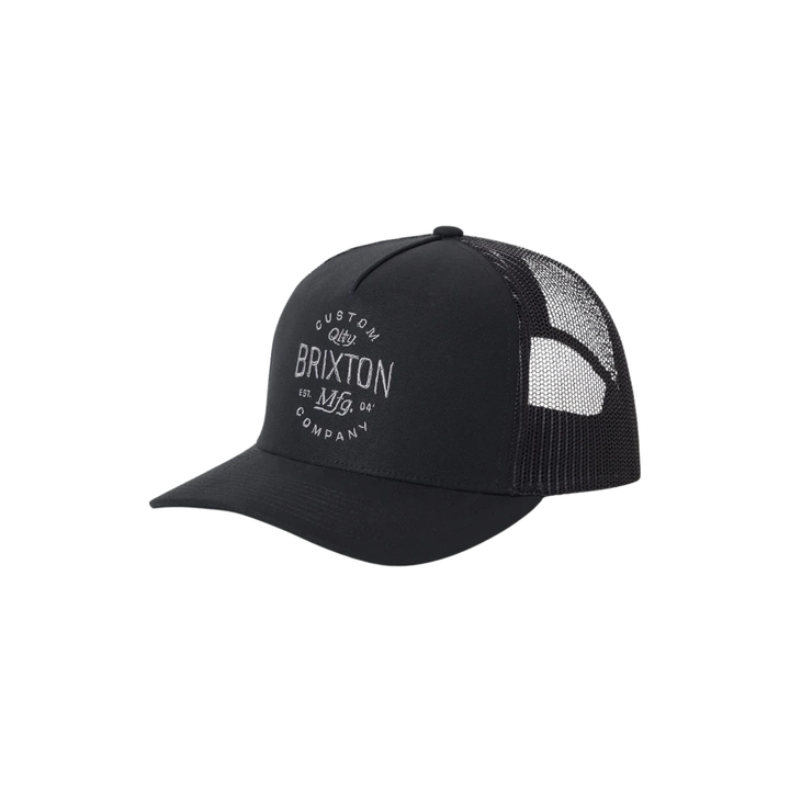 BRIXTON - FREMONT TRUCKER HAT - BLACK/BLACK -