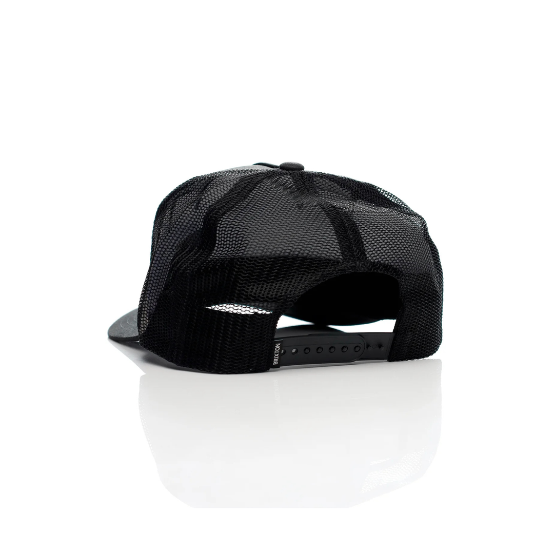 BRIXTON - FREMONT TRUCKER HAT - BLACK/BLACK -