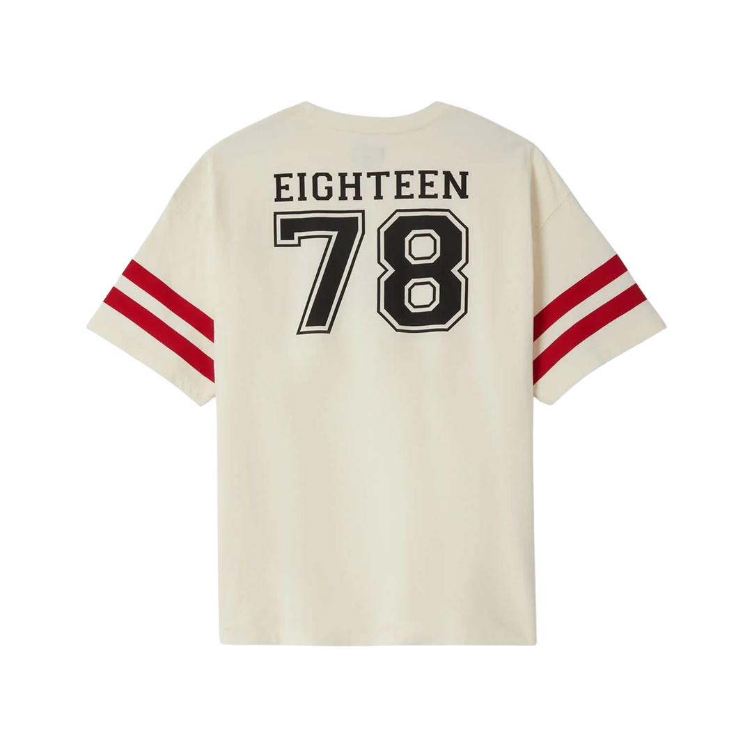 BRIXTON - RAINIER 1878 S/S OVERSIZED TEE  - NATURAL -
