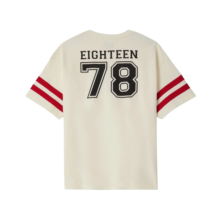 BRIXTON - RAINIER 1878 S/S OVERSIZED TEE  - NATURAL -
