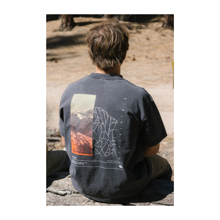 686 - PEAKS RELAXED TEE BLACK