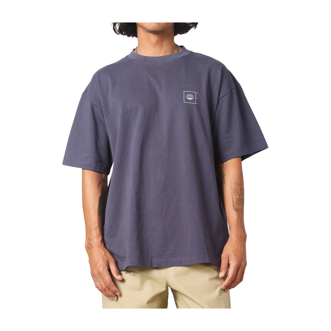 686 - PEAKS RELAXED TEE NAVY