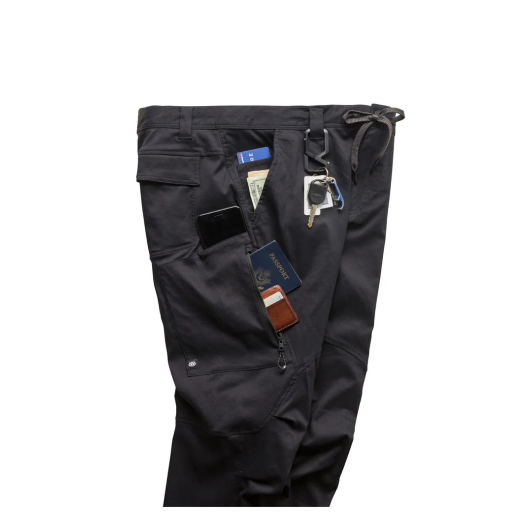 686 - MENS ANYTHING CARGO PANT RELAXED - BLACK