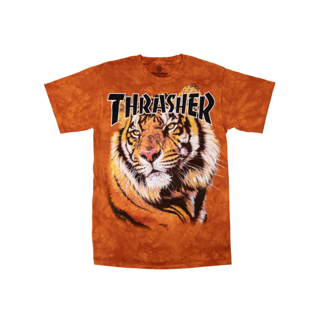THRASHER - TIGER T-SHIRT ORANGE