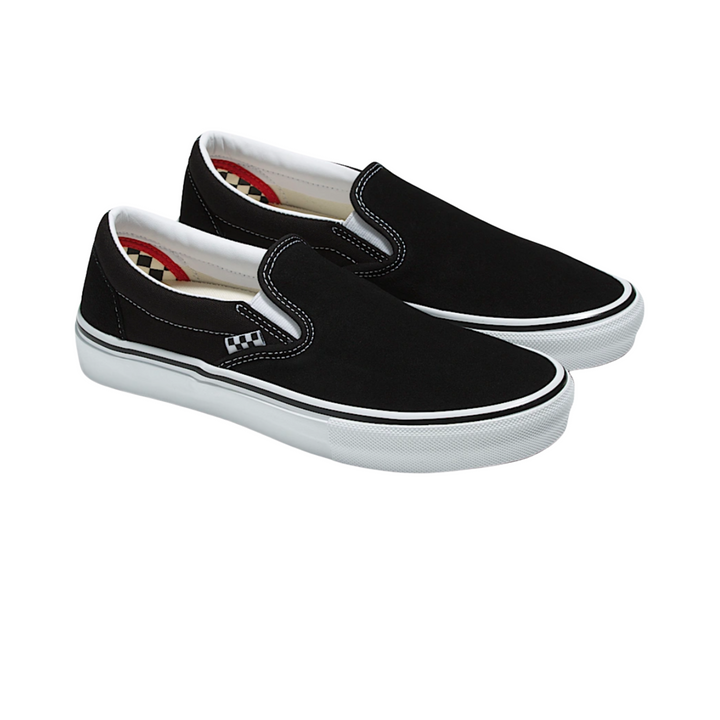 VANS - SLIP-ON SKATE - BLK/WHT -