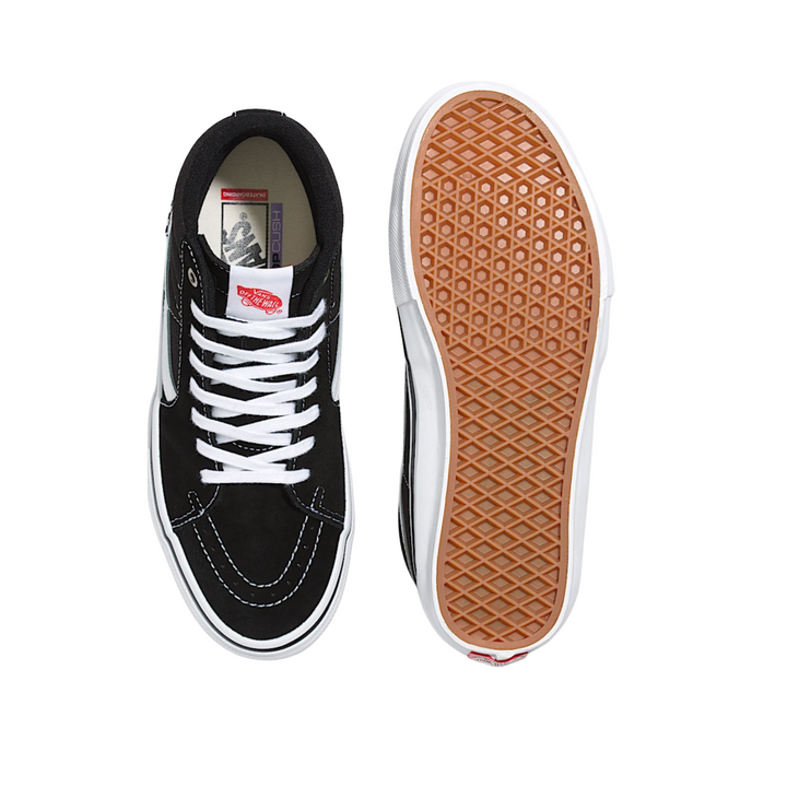VANS - SK8-Hi SKATE - BLK/WHT -