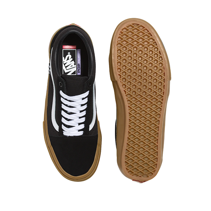 VANS - OLD SKOOL SKATE - BLK/GUM -