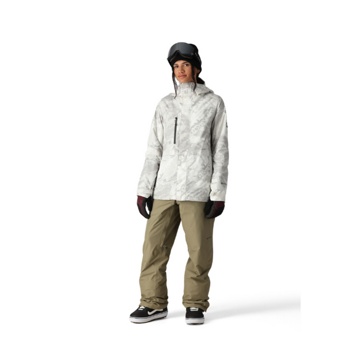 686 - WOMENS GORETEX WILLOW JACKET WHITE -