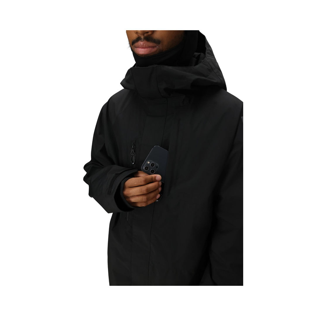 686 - MENS GORE-TEX CORE INSULATED JACKET BLACK - 25/26