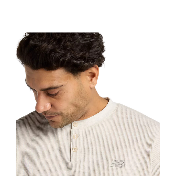 NEW BALANCE - WAFFLE KNIT L/S HENLEY - OTH