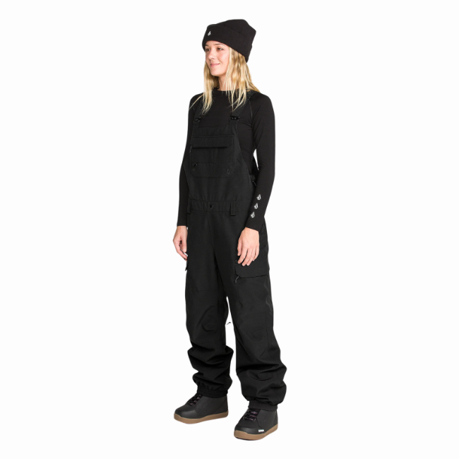 VOLCOM - CRESTON 3D STRETCH BIB - BLACK - 26/27 -