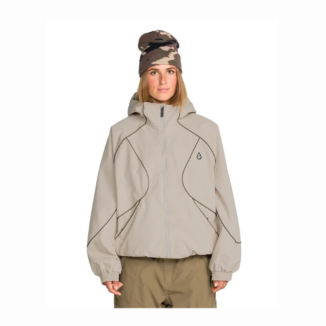 VOLCOM - LIFTLINE 20K JACKET - KHAKI - 26/27 -