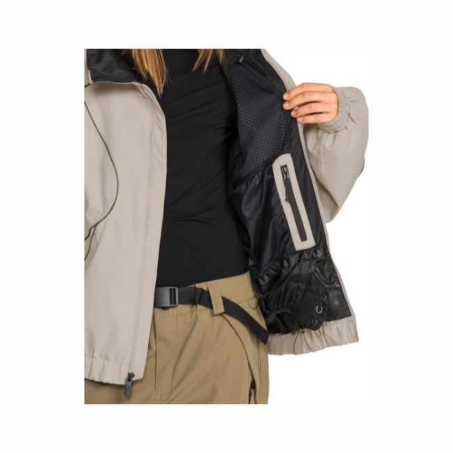 VOLCOM - LIFTLINE 20K JACKET - KHAKI - 26/27 -