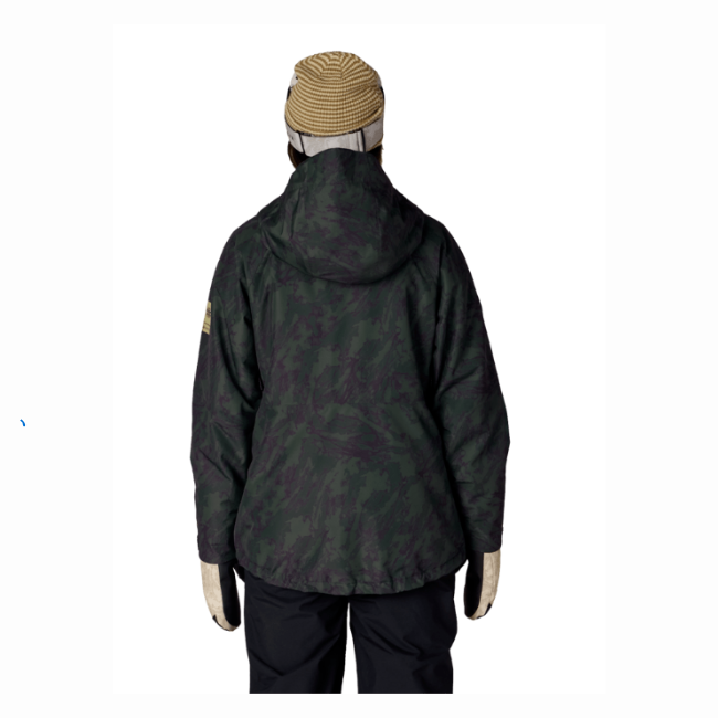 686 - WOMENS GORE-TEX WILLOW INSULATED JACKET - MOSS GREEN SCRATCH CAMO - 26/27