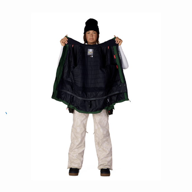 686 - WOMENS WHISPER INSULATED JACKET - MOSS GREEN - 26/27