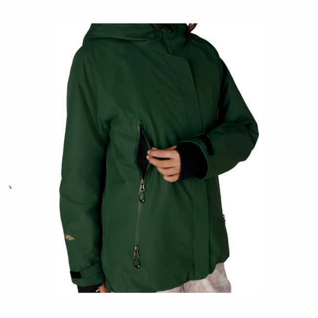 686 - WOMENS WHISPER INSULATED JACKET - MOSS GREEN - 26/27