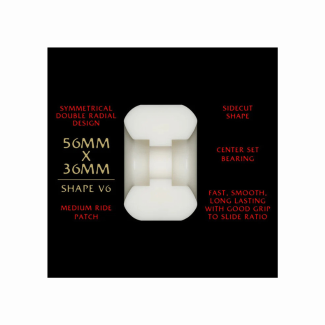 POWELL PERALTA - DRAGON FORMULA V6 93A WHEELS (55 X 35)