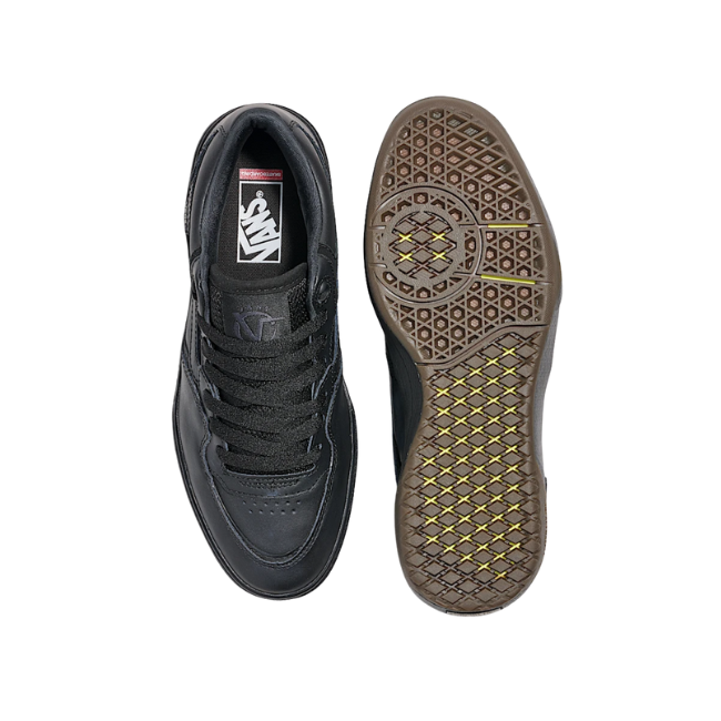 VANS - SKATE ROWAN 2 - LEATHER/BLK