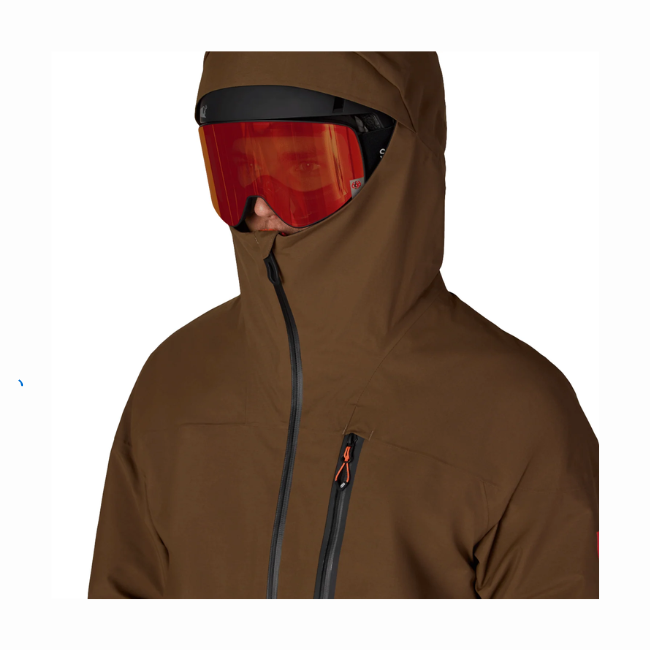686 - MENS GORE-TEX GT THERMAGRAPH JACKET - DARK EARTH - 26/27