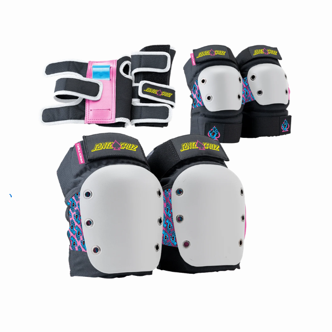 PRO-TEC - STREET JR 3-PACK PAD SET - SANTA CRUZ
