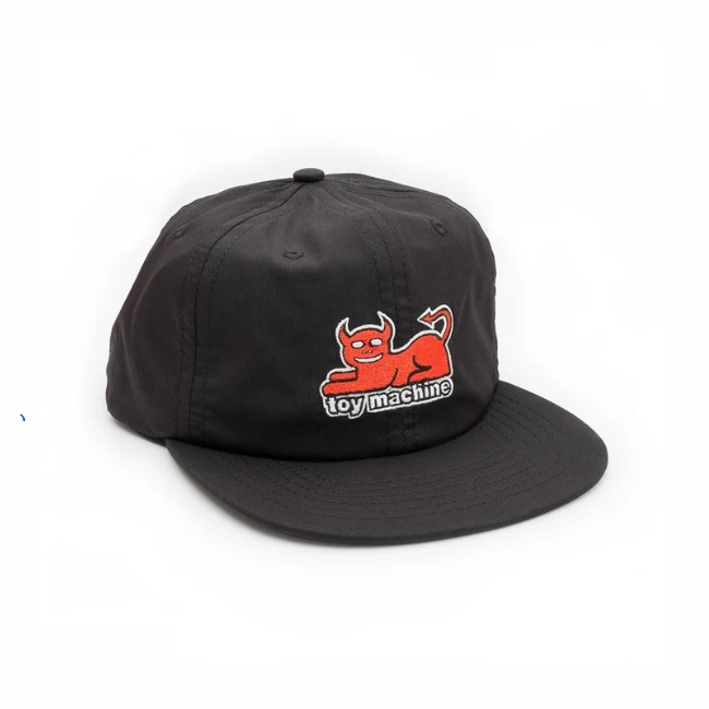 TOY MACHINE - DEVIL CAT CAP -BLACK-