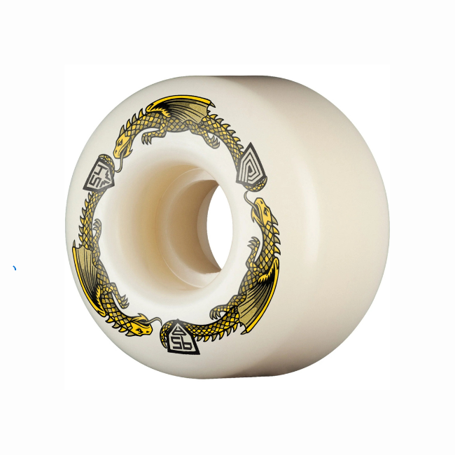 POWELL PERALTA - DRAGON FORMULA WHEELS V4 95A YELLOW - 54MMX34MM