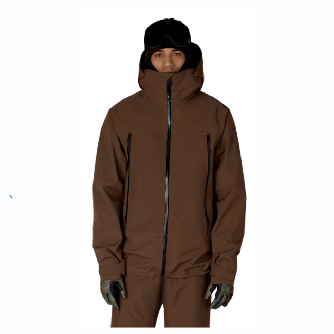 686 - MENS SMARTY 3-IN-1 RODEO 3L JACKET - DARK EARTH - 26/27