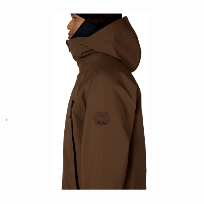 686 - MENS SMARTY 3-IN-1 RODEO 3L JACKET - DARK EARTH - 26/27