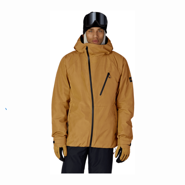 686 - MENS HYDRA THERMAGRAPH JACKET - BRONZE GRID - 26/27