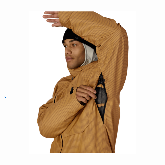 686 - MENS HYDRA THERMAGRAPH JACKET - BRONZE GRID - 26/27