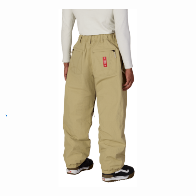 686 - MENS DOJO SHELL PANT - KHAKI CRINKLE - 26/27