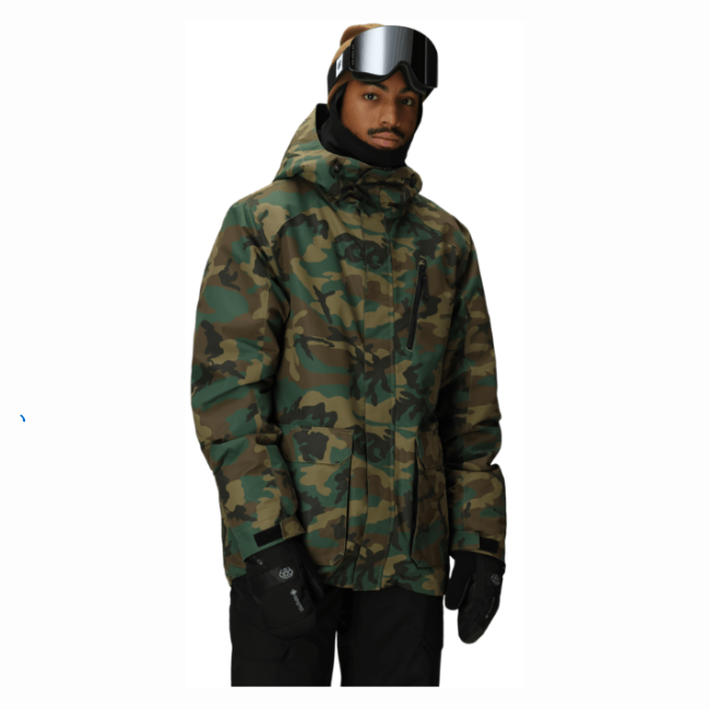 686 - MENS NIGHTLINE INSULATED JACKET - CAMO - 26/27