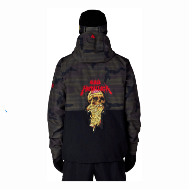 686 - MENS METALLICA ONE INSULATED JACKET - CAMO - 26/27